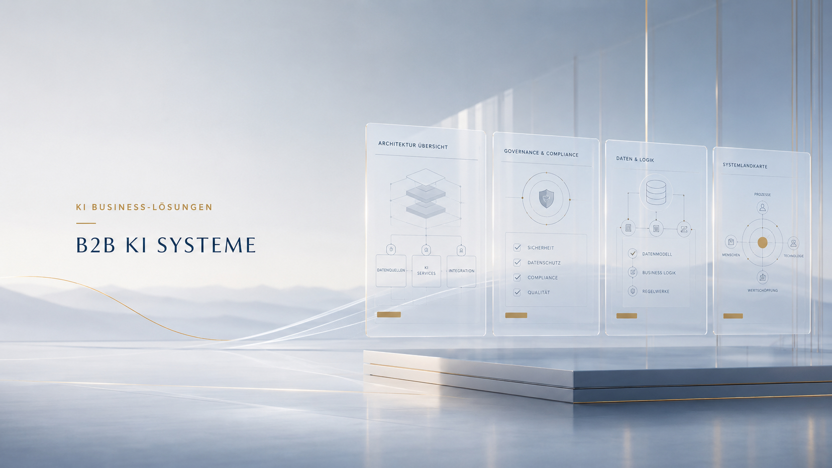 The Brand Avatar B2B KI Systeme – individuelle KI-Systemarchitektur, Firmen-KI, Governance, Datenlogik und strategische Umsetzung