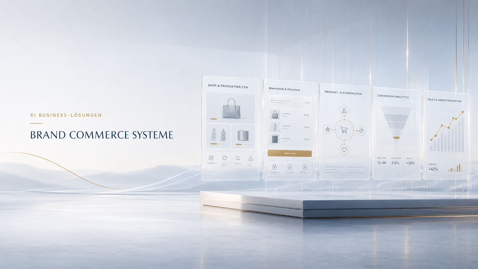 The Brand Avatar Brand Commerce Systeme – digitale Verkaufsprozesse, Shopsysteme, Produktwelten und Conversion-Logiken