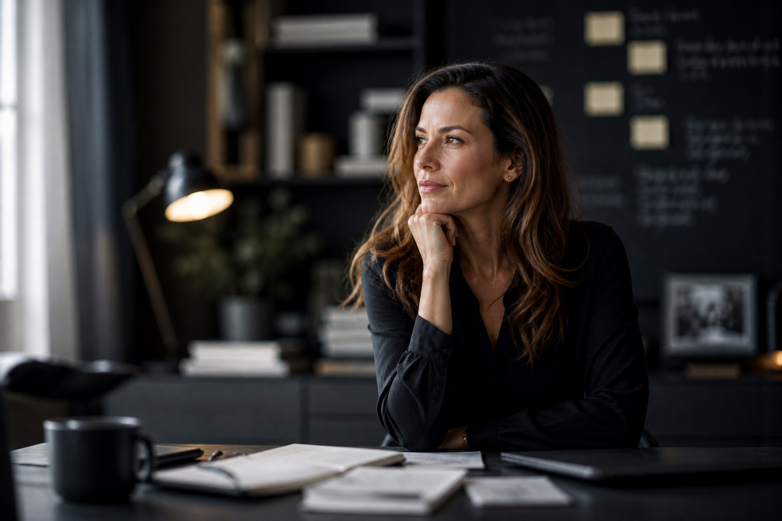Kuratierte Personal Brand Bildserie – Reflexion